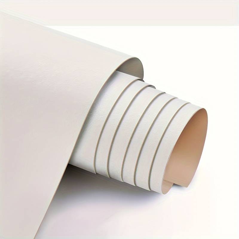 ( ক্রিম-৫.১০ স্কয়ার ফুট রোল-১ স্কয়ার ফুট ১৫০টাকা ) Self-adhesive Leather Stickers Patch